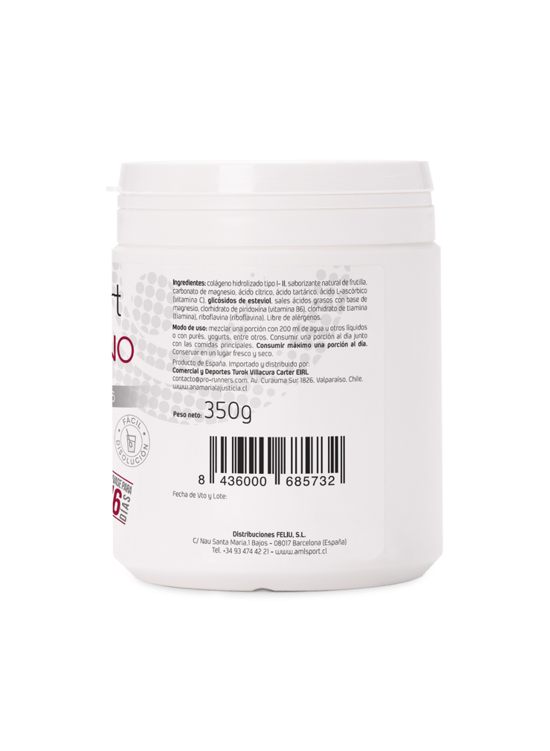Colágeno con Magnesio + Vitamina C, B1, B2 y B6 en Polvo - 350g de Ana Maria Lajusticia-1