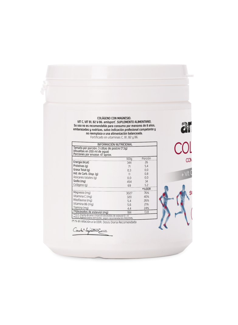 Colágeno con Magnesio + Vitamina C, B1, B2 y B6 en Polvo - 350g de Ana Maria Lajusticia-2