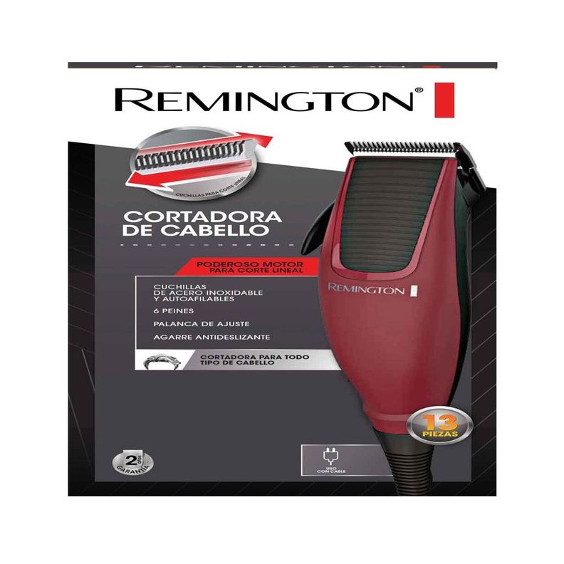 Corta Pelo Remington Rojo HC1095-3