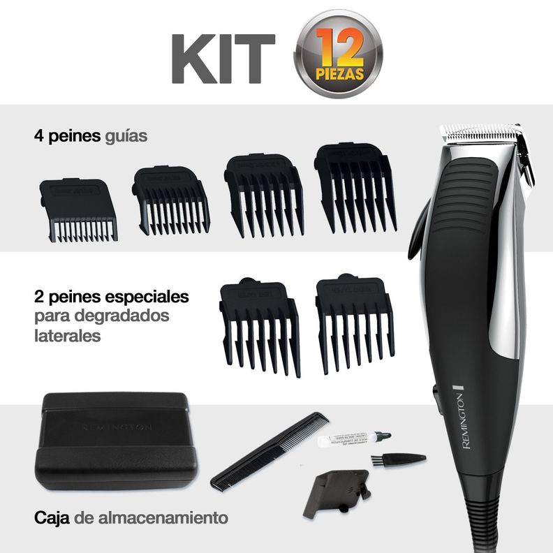 Corta Pelo Remington Grooming Kit Hc1080-4