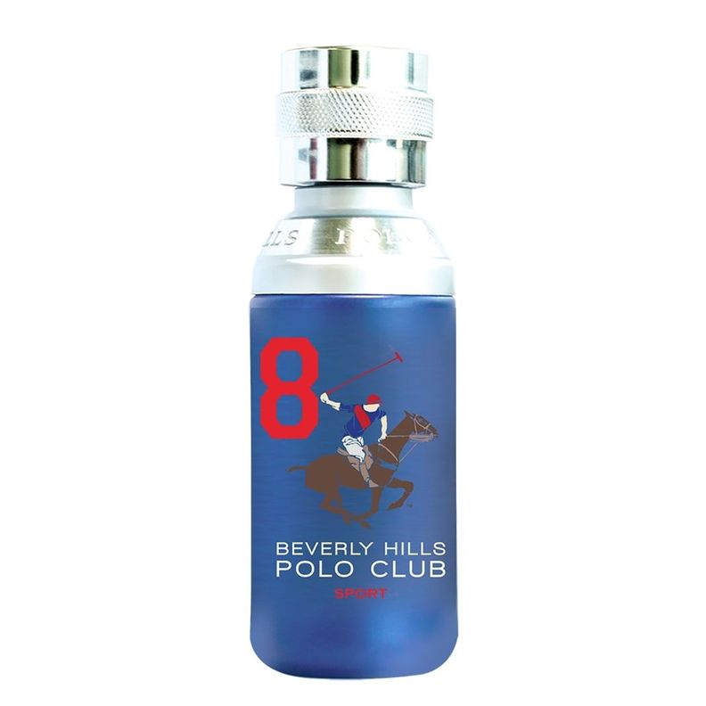 Polo Club Beverly Hills Sports Men Eight Edt 100ML-0