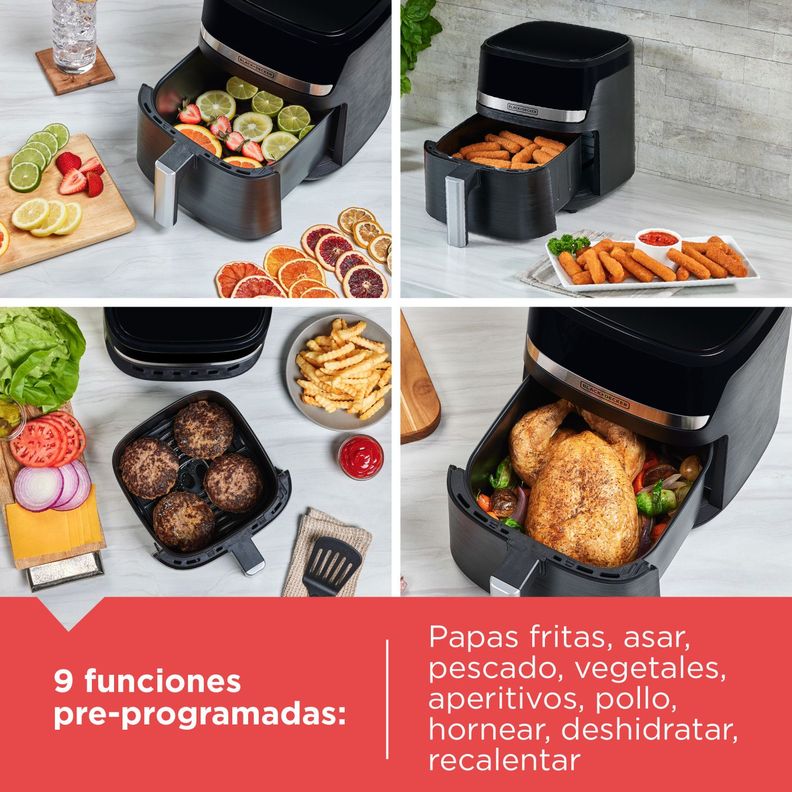 Freidora de Aire Black+Decker Purifry 5.5 Litros-3