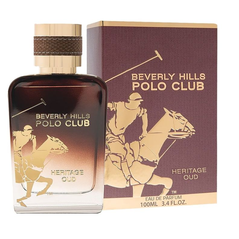 Polo Club Beverly Hills EDT Pour Homme Heritage Oud 100ML-0