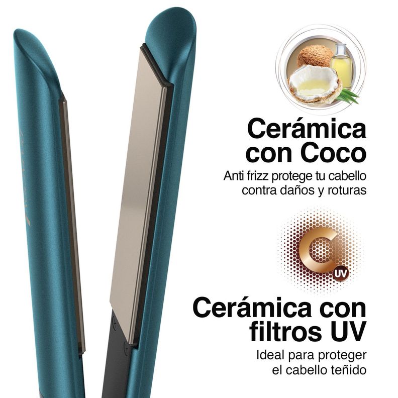 Plancha De Pelo Remington Coconut Theraphy S8607 S13A Remington