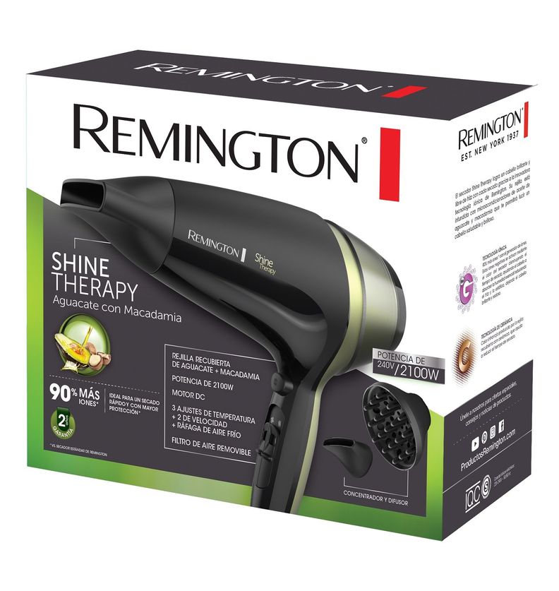 Secador De Pelo Remington Shine Therapy-6
