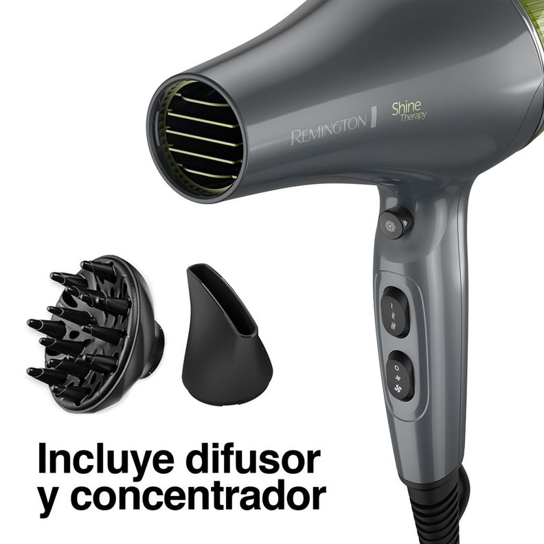 Secador De Pelo Remington Shine Therapy AC D18A-3