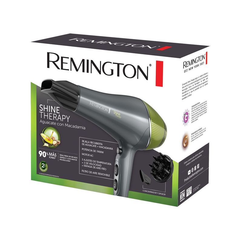 Secador De Pelo Remington Shine Therapy AC D18A-6