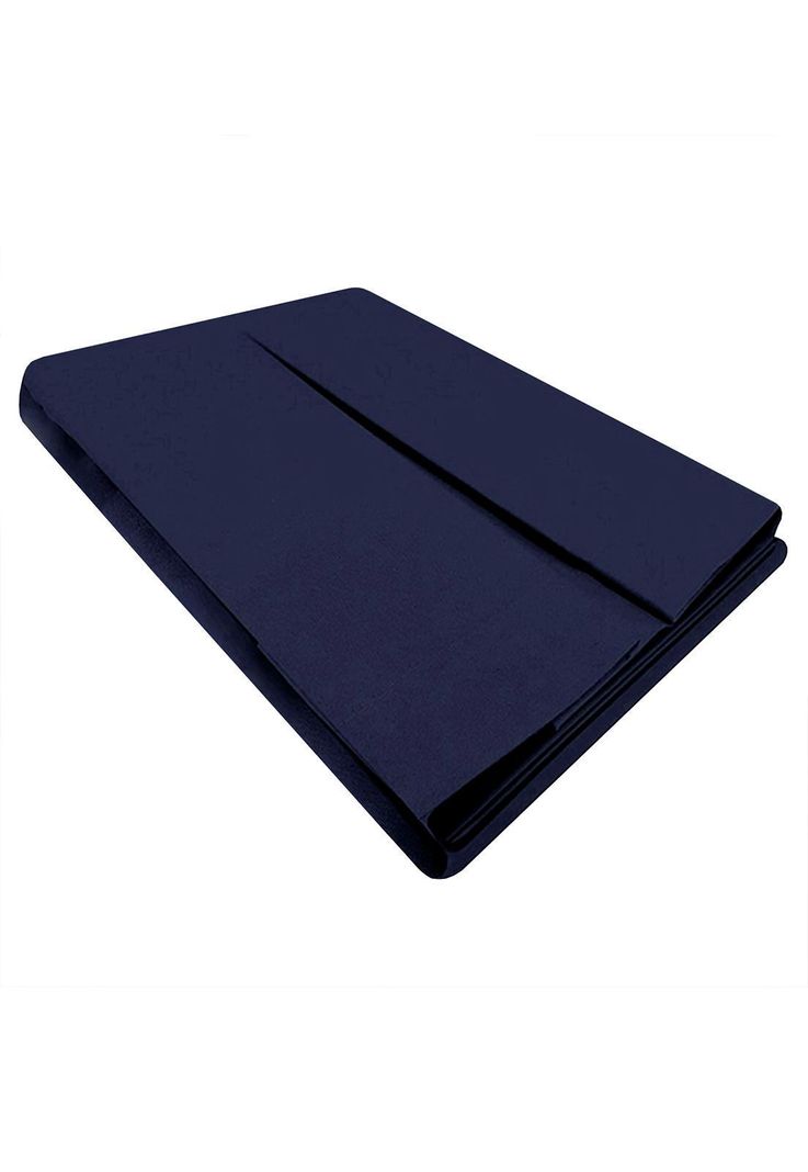 Faldon 200 hilos superking liso azul-0