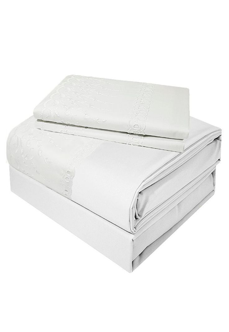 Juego de sabanas 200 hilos super king broderie blanco-0
