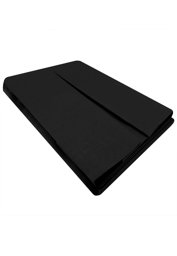 Faldon 200 hilos Full liso negro-0