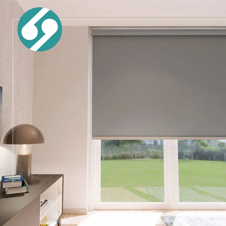 Cortina Roller Blackout Gris 180 X 250 Cm-6