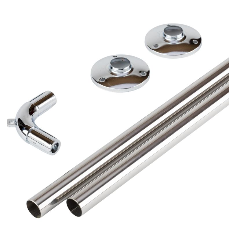 Set Angular Inoxidable 19 Mm Para Ducha 75 X 175 Cm-0