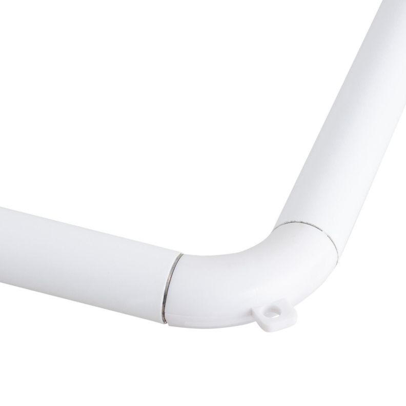 Set Angular Plastificado 19 Mm Para Ducha 75 X 75 Cm-3
