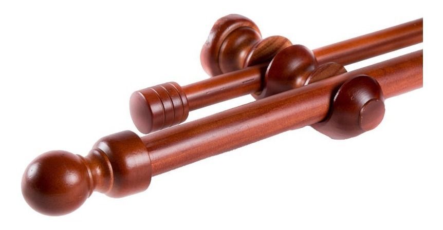 Set De Madera Chocolate 1.50 Mt-0