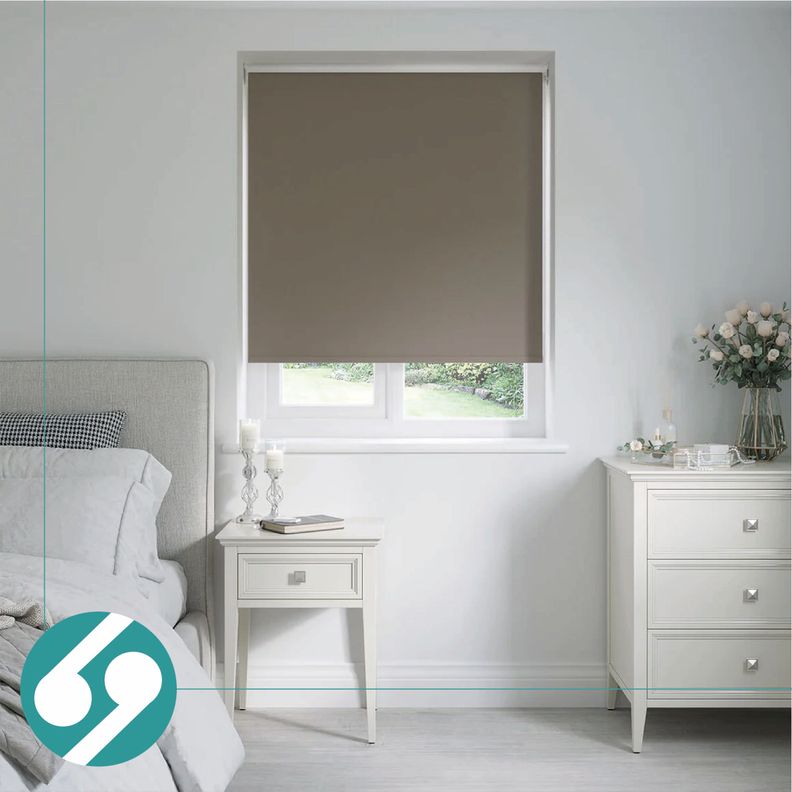 Cortina Roller Blackout Tostado 90 X 165 Cm-6
