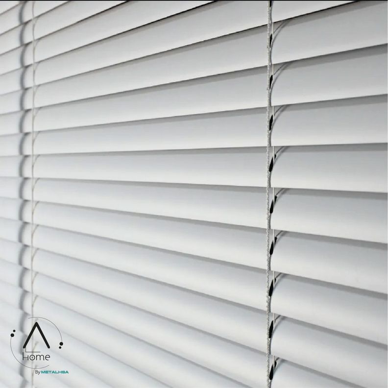 Persiana Veneciana Pvc 25MM 100X165 Cm Manual Gris Ceniza-3