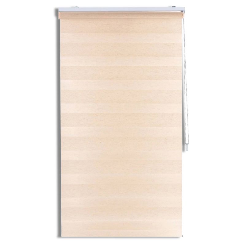 Roller Duo Zebra Día y Noche Beige 120 X 250 Cm Sin Cenefa-0