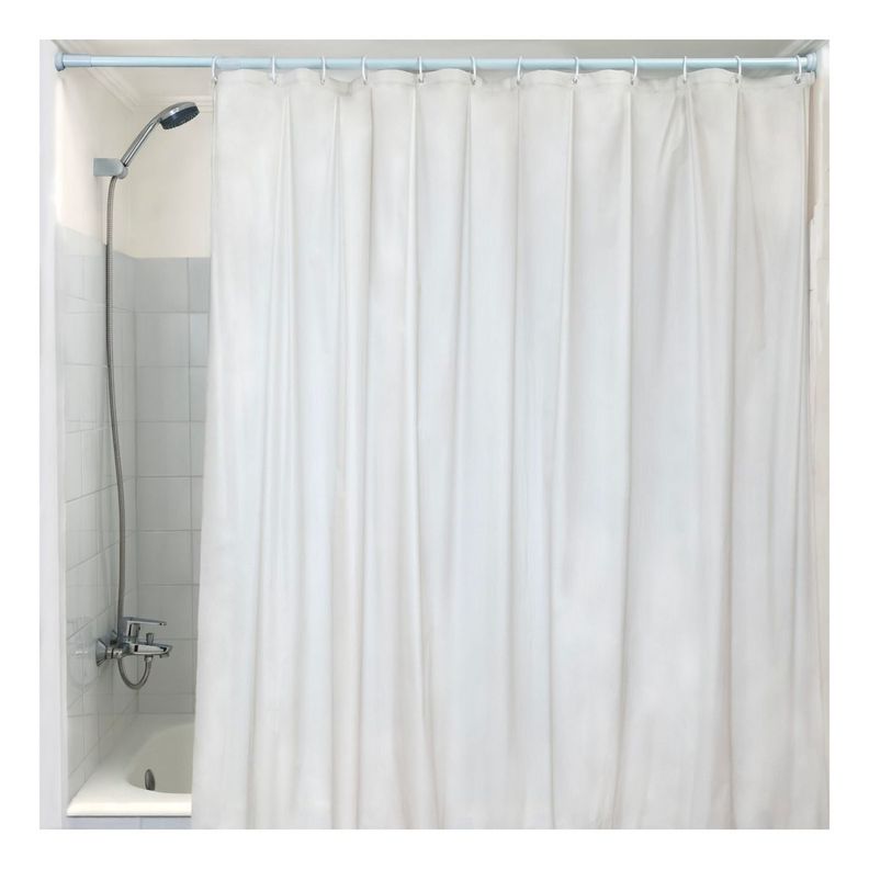 Forro Para Cortina De Baño Pvc 180 X 180 Cm-0