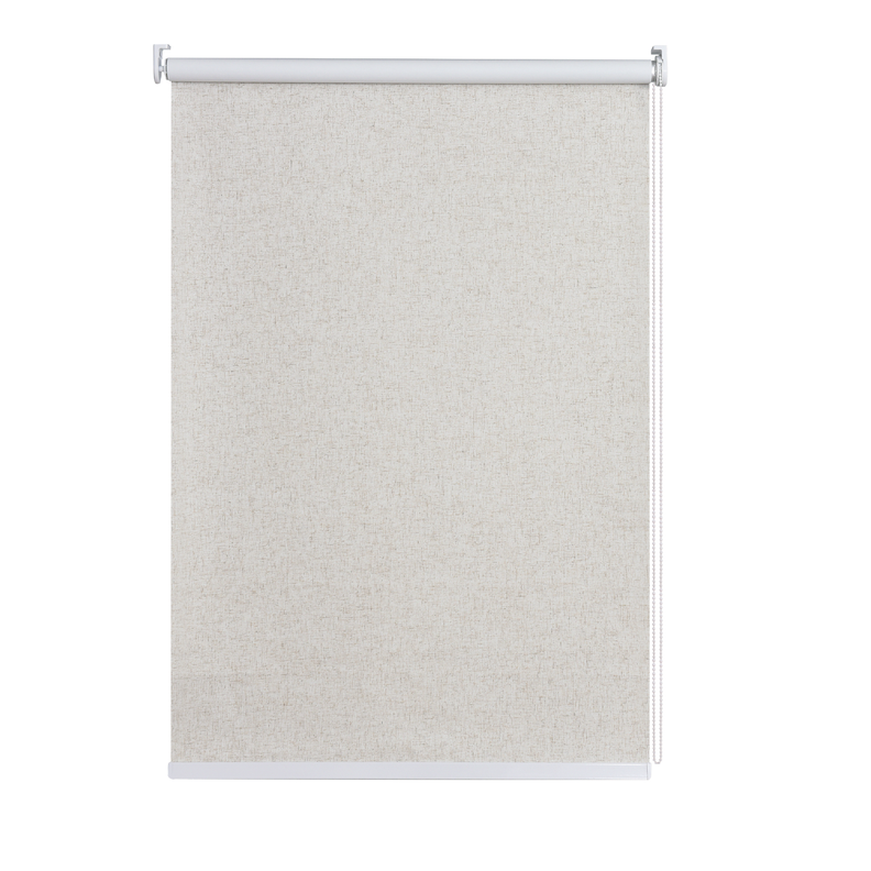 Cortina Roller Blackout Aura Textura Lino 090X165 Cm-0