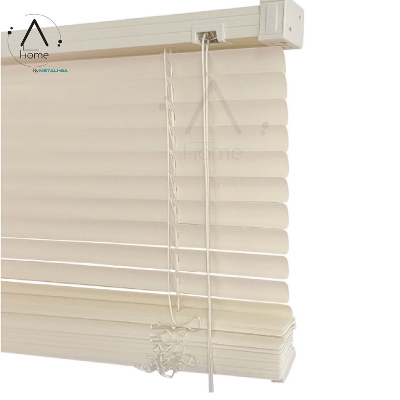 Persiana Veneciana Pvc 25MM 150X165 Cm Manual Marfil-5