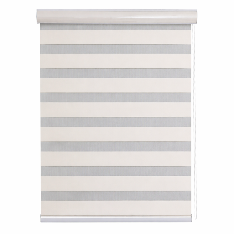 Cortina Roller Duo Zebra Día Y Noche 160 X 165 Cm Beige Aura