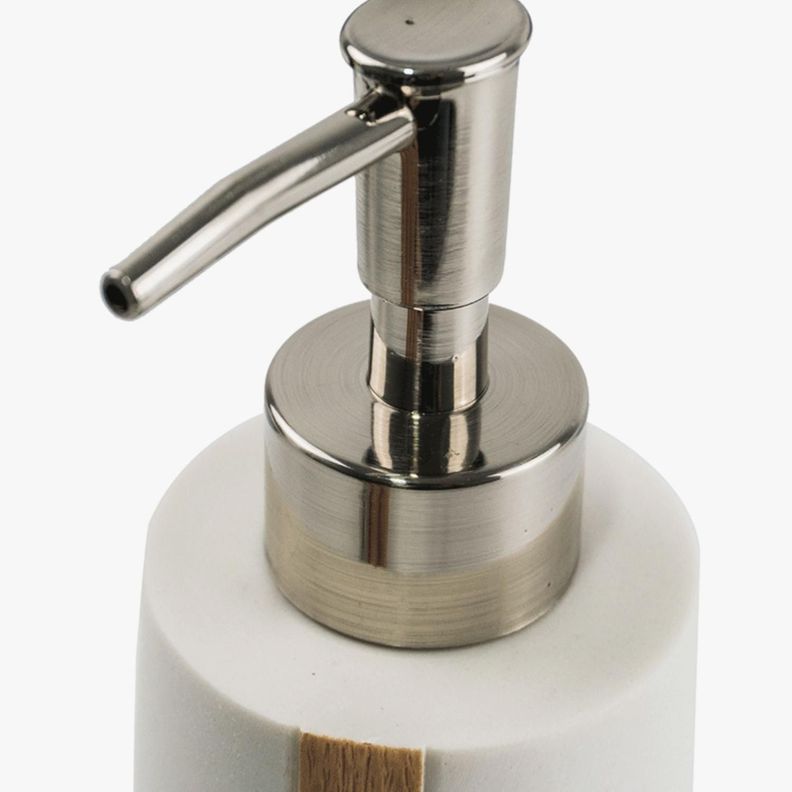 Dispensador de jabón Blanco-1