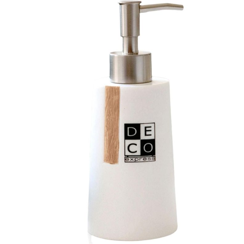 Dispensador de jabón Blanco-3