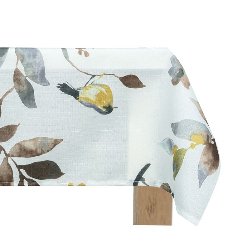 MANTEL ANTIMANCHAS PAJAROS 130X180 CM   -0