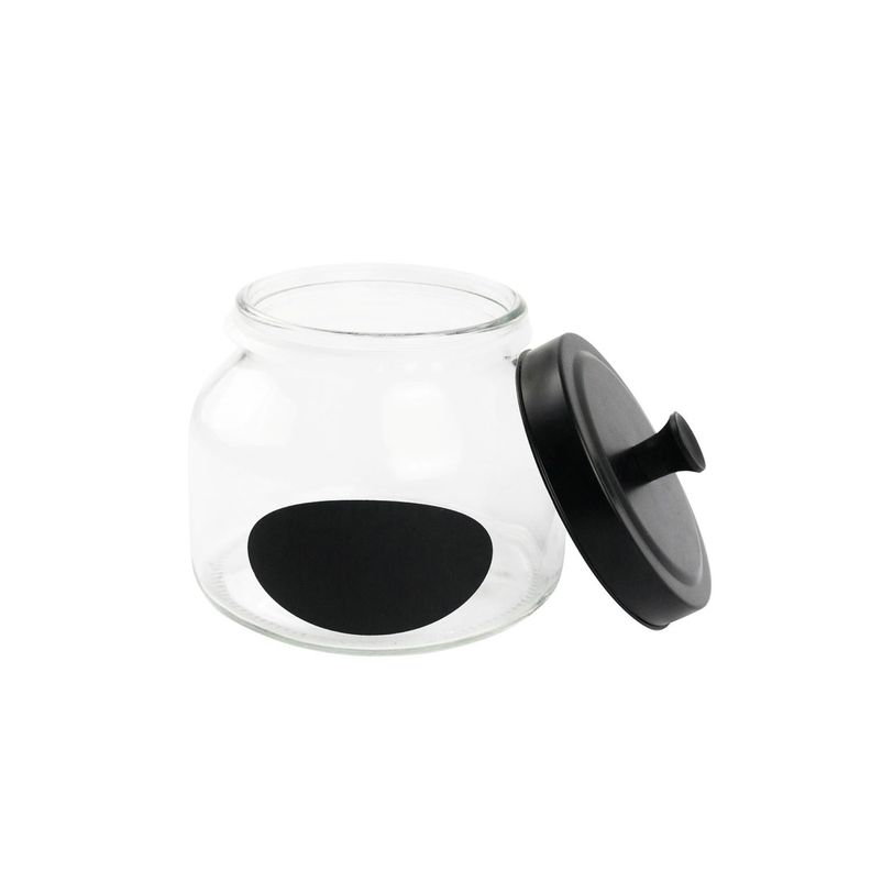 Frasco Vidrio Black Diam. 16 Cm-0
