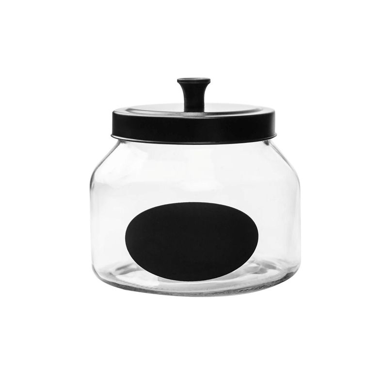 Frasco Vidrio Black Diam. 16 Cm-1