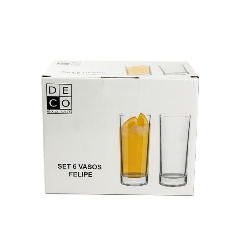 Set 6 Vasos Felipe 300 Ml-4