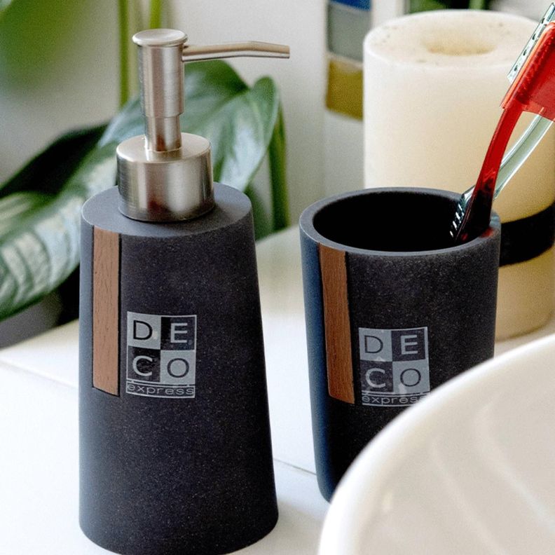 Dispensador de jabón Gris-2