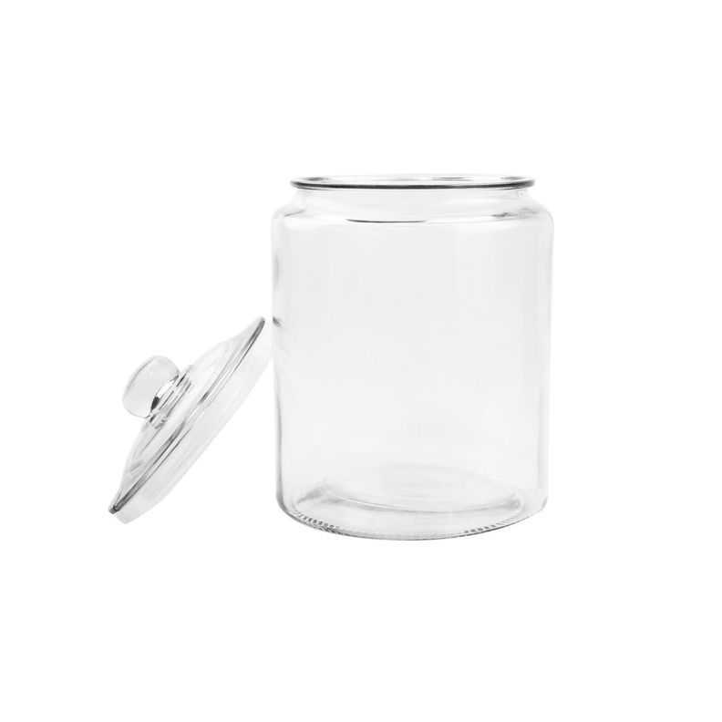Frasco Vidrio 29 cm con Tapa-0