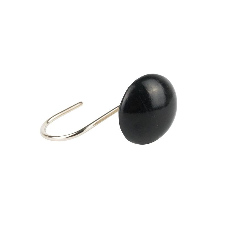 Set Ganchos Poliresina Negro-1