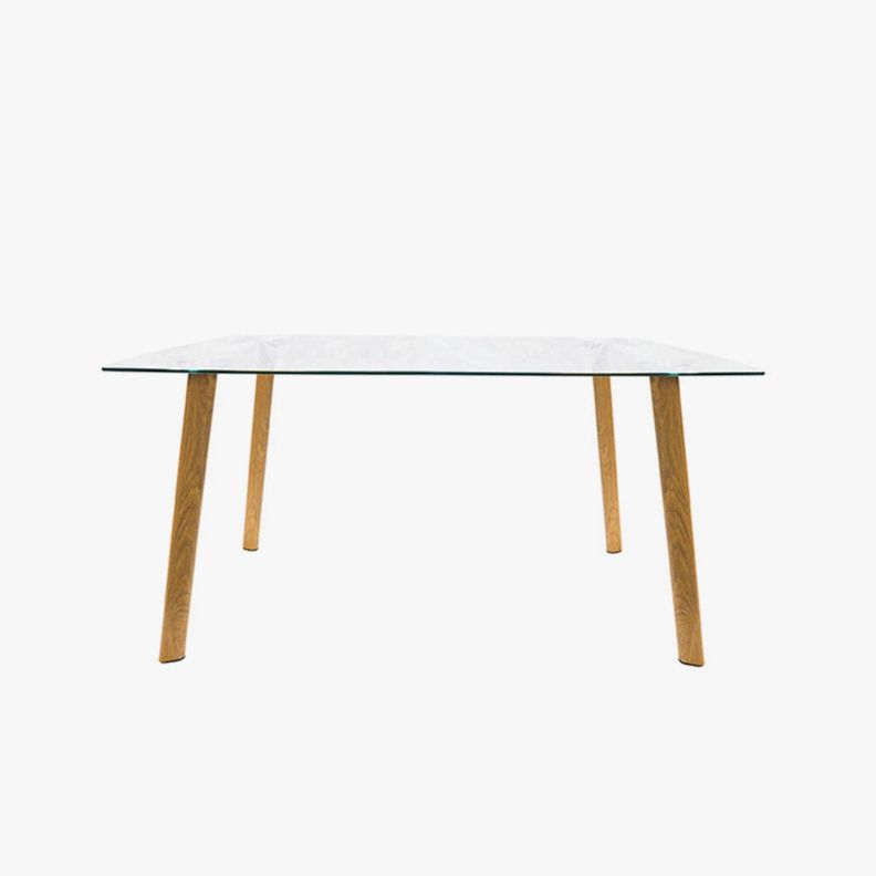 Mesa de comedor Cristal 140x80cm-0