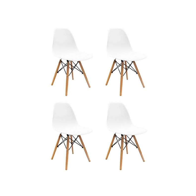 Pack 4 Sillas Eames Blanco-1