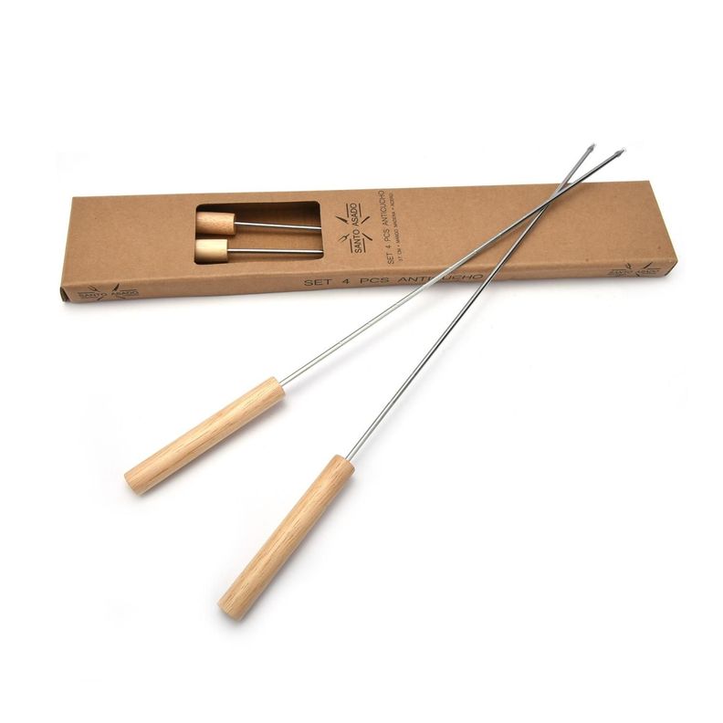 Set 4 Fierros para Anticuchos-0