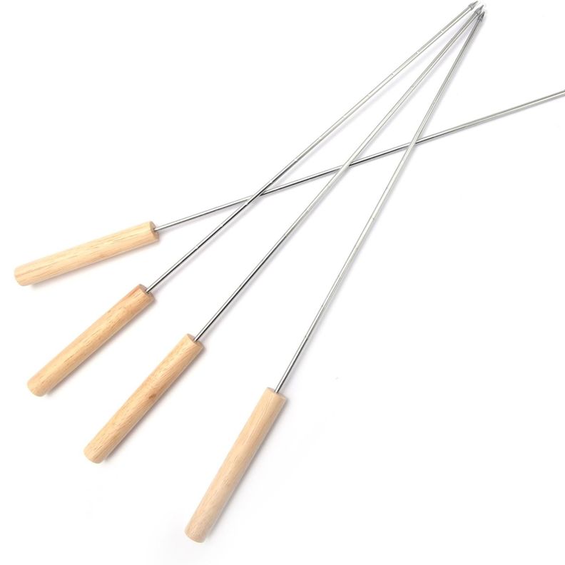 Set 4 Fierros para Anticuchos-1