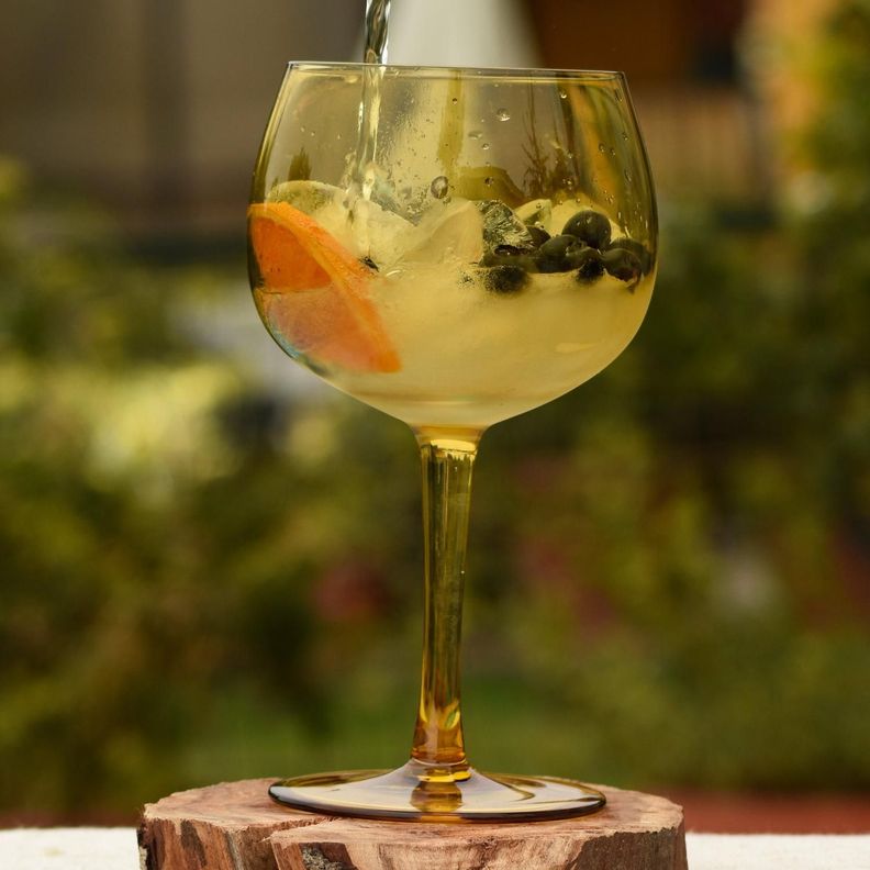 Set 6 Copas Gin/agua Ulm ambar-1