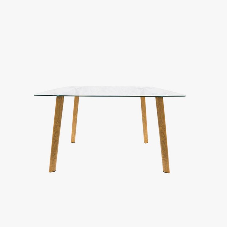 Mesa de comedor Cristal 80x80cm-0