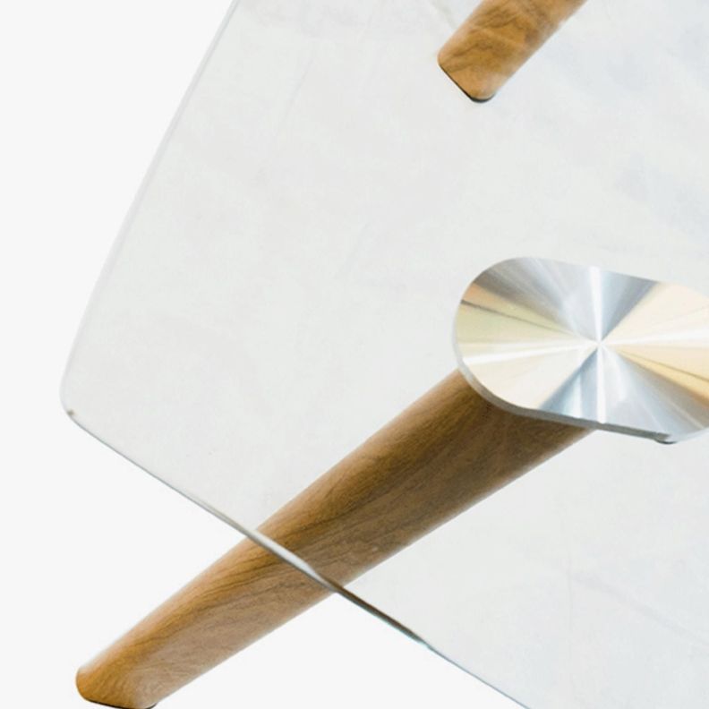 Mesa de comedor Cristal 80x80cm-2