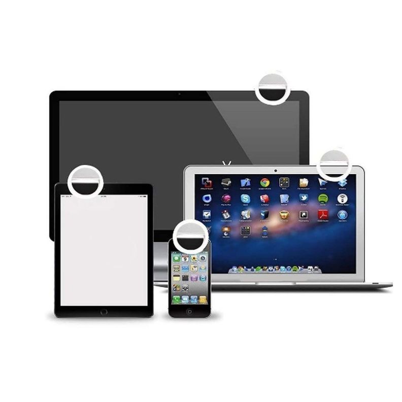 Aro de luz Led para celulares y tablets USB-2