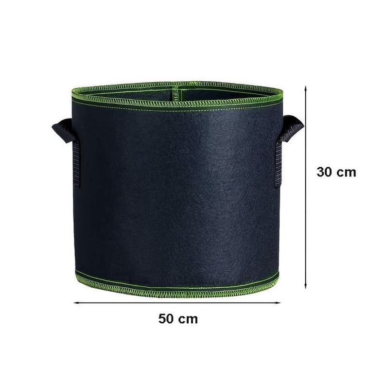 Macetero de tela geotextil 50 cm 59 Litros-1