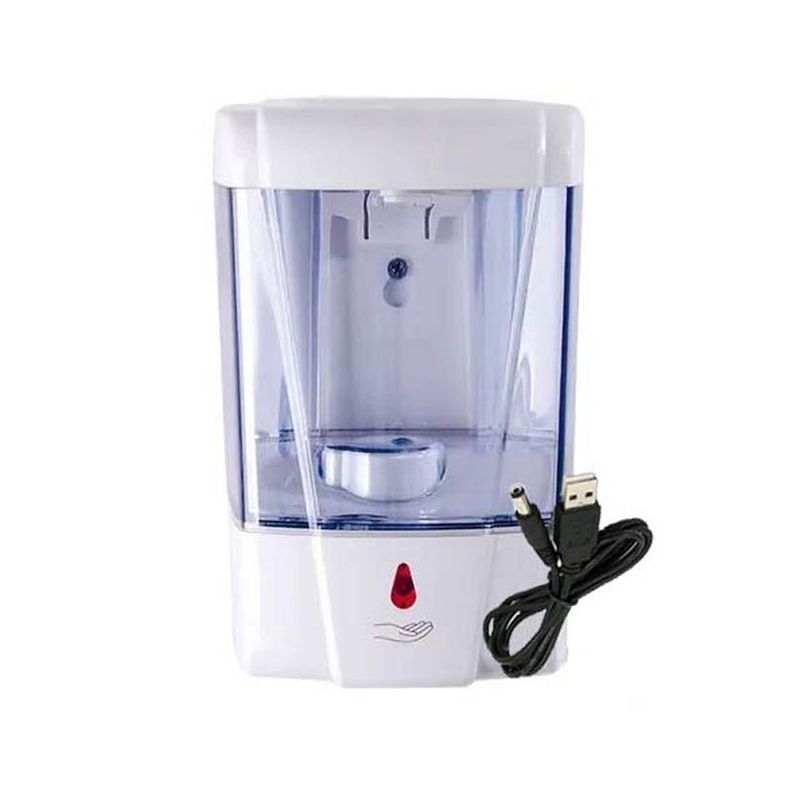Dispensador automático de jabón y alcohol gel sin contacto 700ml-0