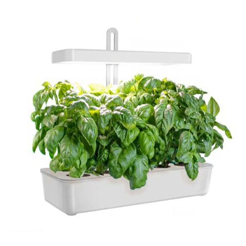 Sistema de cultivo hidropónico 10 plantas con luz de crecimiento-0