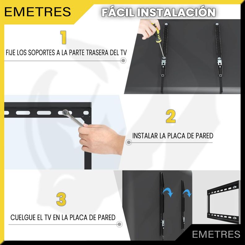 Soportes De Tv 23 Hasta 65 Pulgadas Soporte Smart Tv Soporte Televisor Brazo Para Tv Base Tv-6