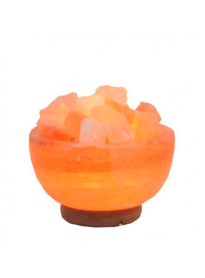 Lampara sal himalaya cuenco con piedritas-1
