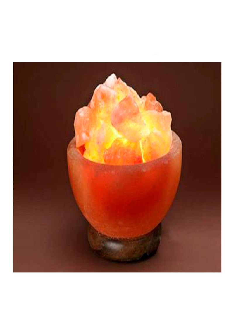 Lampara sal himalaya cuenco con piedritas-2