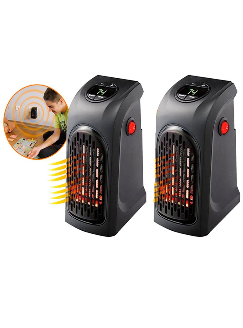 2 Calefactores portatiles 400 watts-1