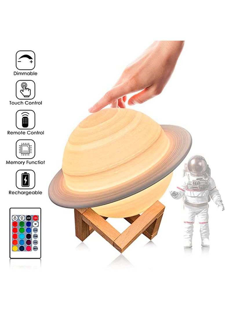 Lampara saturno 3d colores control remoto-2